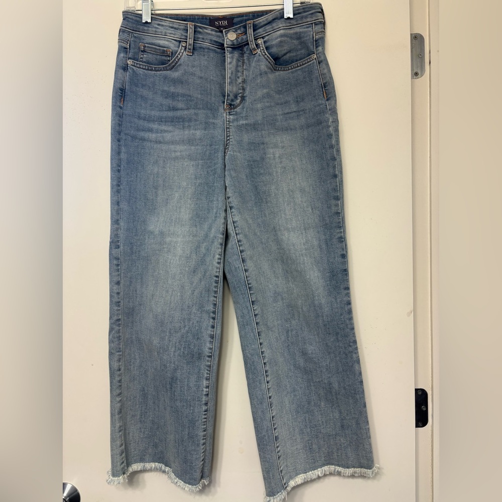 NYDJ Light Blue Straight Leg Jeans
